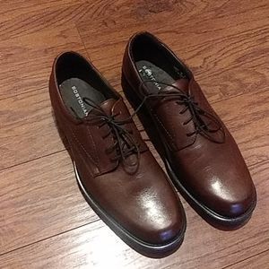 Bostonian plain toe Oxfords Brown lace up